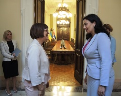 28 July 2016 The National Assembly Speaker and the Ukrainian Vice Prime Minister